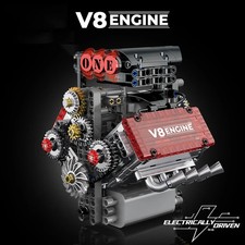 Motorized V8 Engine Simulation