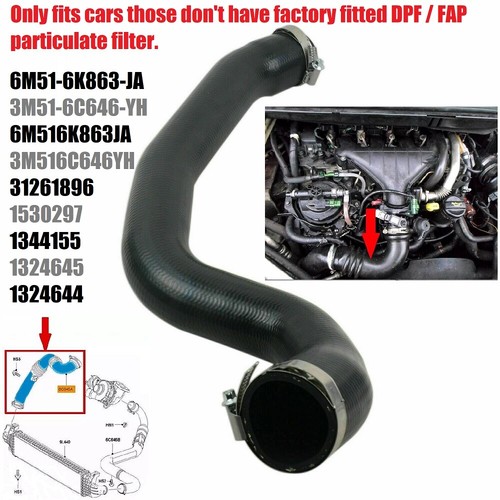 Intercooler turbo hose - intercooler,