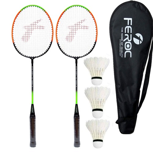 Aluminium badminton racket - badminton,