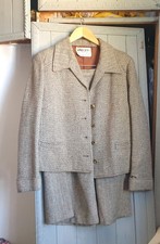 Vtg  70s Jaeger Skirt Suit Sz