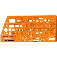 Series 1 Military Map Marking Stencil, NATO Army