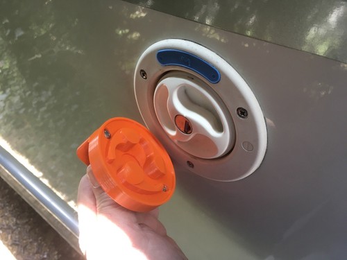 Motorhome water filler cap - water,