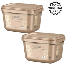 SCHWARZKOPF BLONDME BOND PREMIUM LIGHTNER BLEACH POWDER 9+ 450g - PACK OF 2