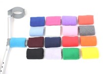 Crutch Handle Covers Padded Foam Fleece Pads Crutches Adult Hands Comfort NHS