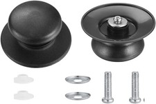 Bakelite Replacement Knob Casserole Handle Pan Lid Circular Handgrip Set of 2