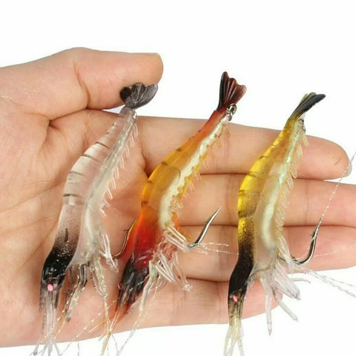 Soft silicone shrimp - soft,