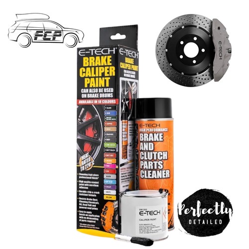 Silver brake caliper paint kit - brake,