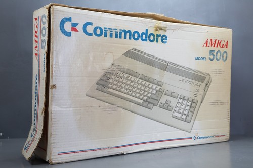 Commodore amiga 500 boxed - amiga,