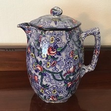 MALING POTTERY BLUE CHINTZ
