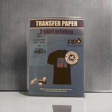 PPD Iron-On Transfer Paper for