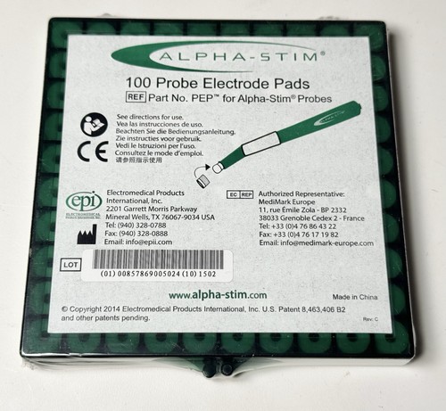 Alpha stim 100 - electrode, pads