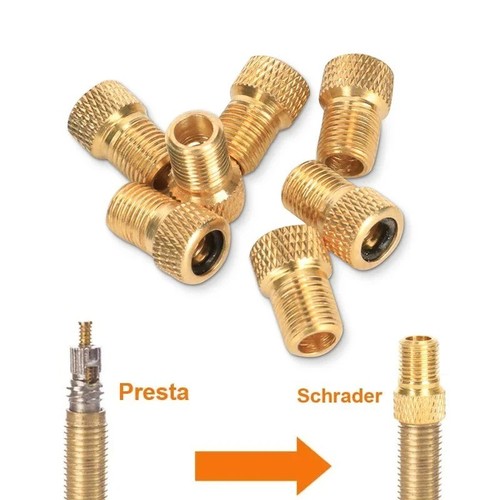 Brass adaptor presta to - adaptor,