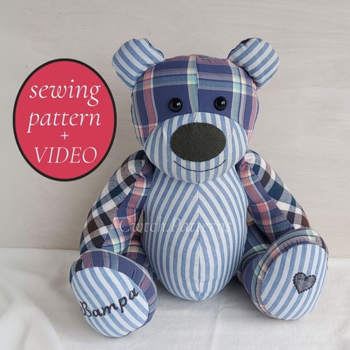 Memory bear sewing - memory,