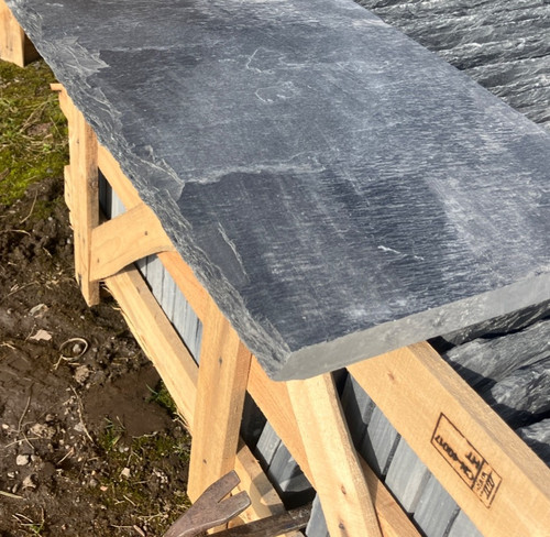 Natural slate paving - natural,