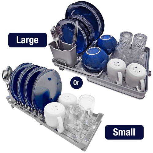 Dish drainer rack adjustable - drainer,