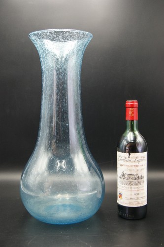 Huge massive vase blue - huge,
