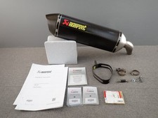 SUZUKI SV650/X AKRAPOVIC Titanium/Carbon Slip-on Muffler