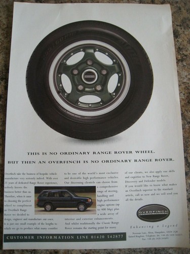 Overfinch bespoke vehicles - bespoke,