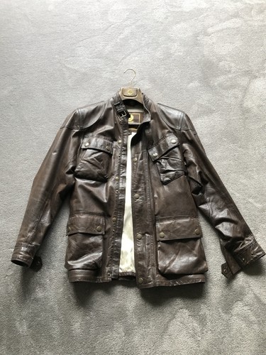 Mens belstaff panther - , leather