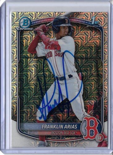 Franklin arias autographed - arias,