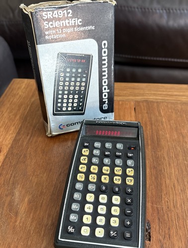 Vintage commodore sr4912 led - vintage,