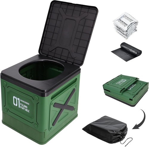 Foldable portable toilet for - portable,