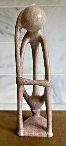 Vintage abstract soapstone - vintage,