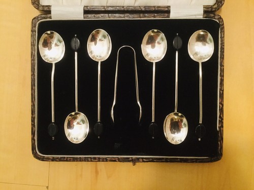 Antique hallmark solid silver - antique,