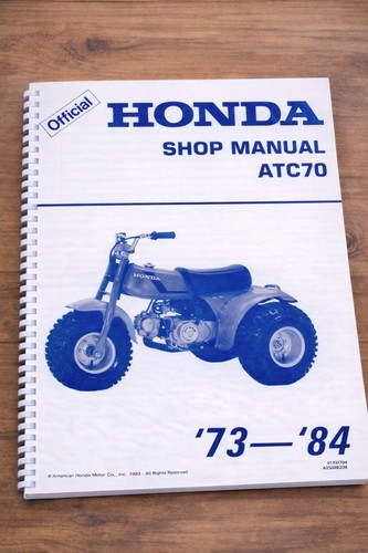 Honda atc 1973 1984 - honda,