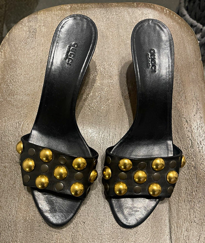 Gucci women black leather - gucci,