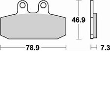 BRAKING FRONT BRAKE PADS HONDA
