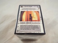 STAR WARS CCG CLOUD CITY COMPLETE SET OF 180 CARDS