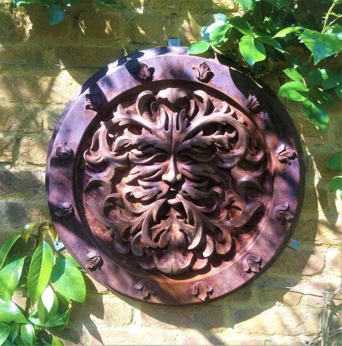 Traditional large green man - large,