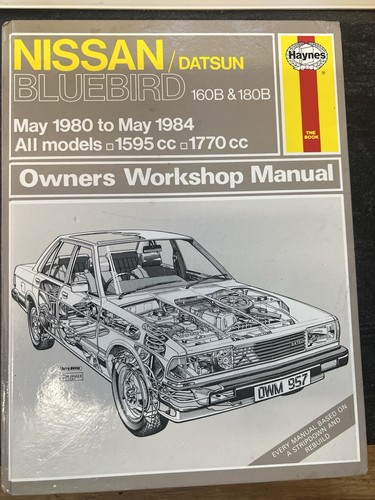 Haynes nissan datsun - haynes, bluebird