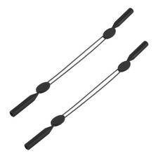 1X(2PCS Glasses Strap Neck Cord Sports Eyeglasses Band Sunglasses Rope7255