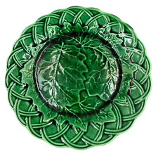 Antique Victorian Cabbage Leaf