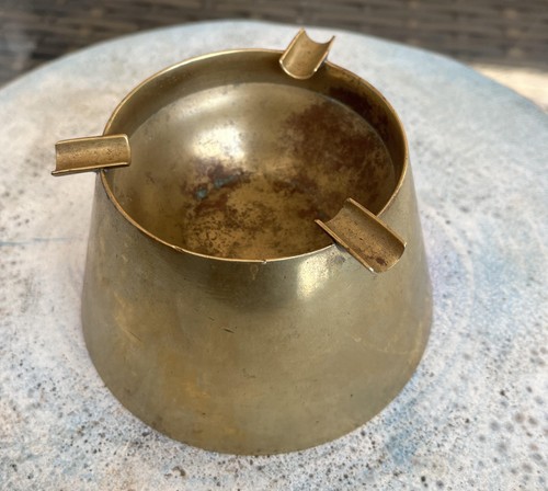 Antique brass shell case - brass,