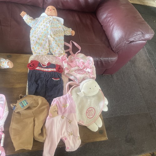 Baby born doll by zapf - 17",