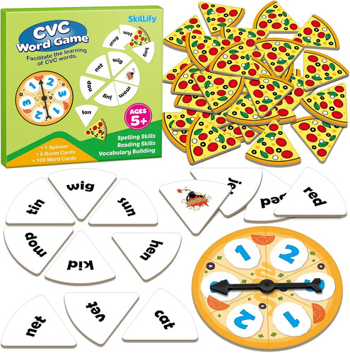 Cvc word games phonics - word,