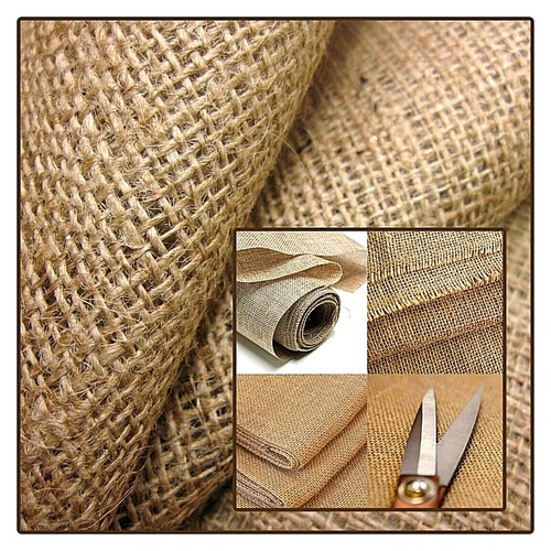 Hessian fabric inch wide - fabric,