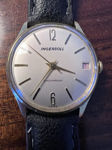 Vintage ingersoll shockproof - ingersoll,