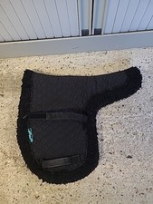 Nuumed Griffin Show Pony Numnah,Black, Fur Fleece Lined,Extra Small .(ref 451G)