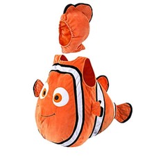 Clown fish Nemo Kids Costume Halloween Cosplay Finding Nemo Deluxe Fancy Dress #
