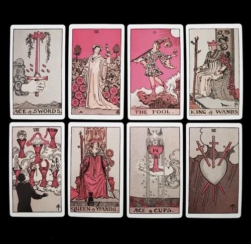 Pink tarot rider - pink,