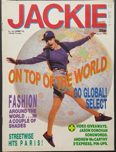 Jackie magazine june 1989 - 1989,