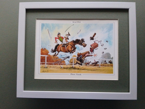 Norman thelwell horse racing - thelwell,