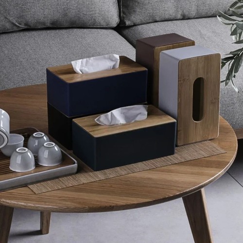 1pc elegant square tissue box - 1pc,