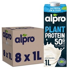 8 x 1L Alpro Plant Soya