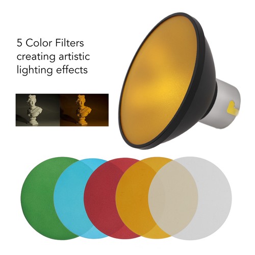 For standard reflector - for, m