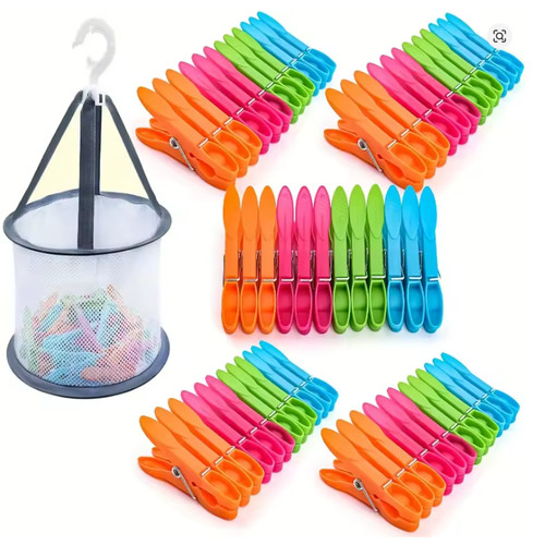 Windproof peg bag with - peg,